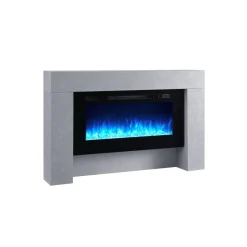 Elektrokamin 'Herkules' betongrau 2 kW