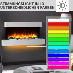 Elektrokamin 'Ignis' weiß 2 kW