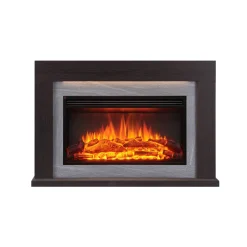 Elektrokamin 'Xerxes' dunkelbraun 2 kW