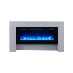 Elektrokamin 'Zeus' betongrau 2 kW
