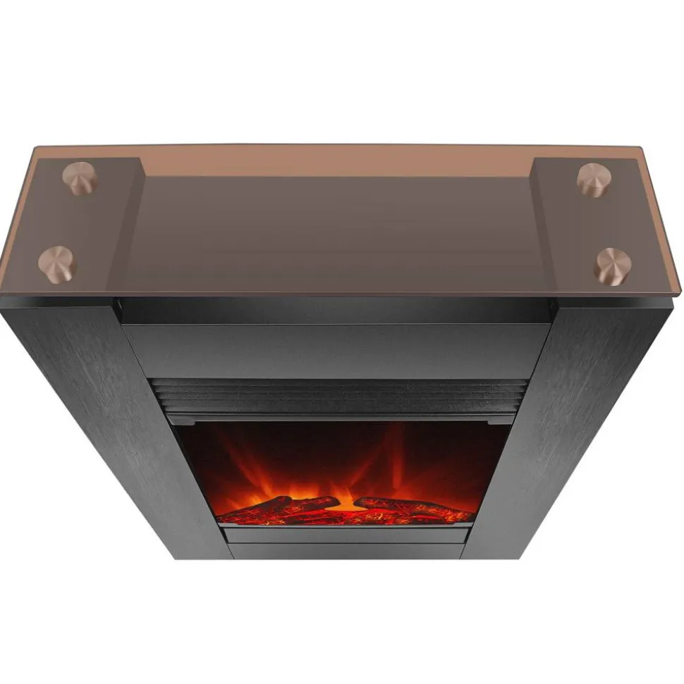 Elektrokamin 'Tessin' schwarz 2 kW