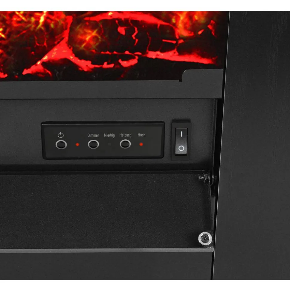 Elektrokamin 'Tessin' schwarz 2 kW