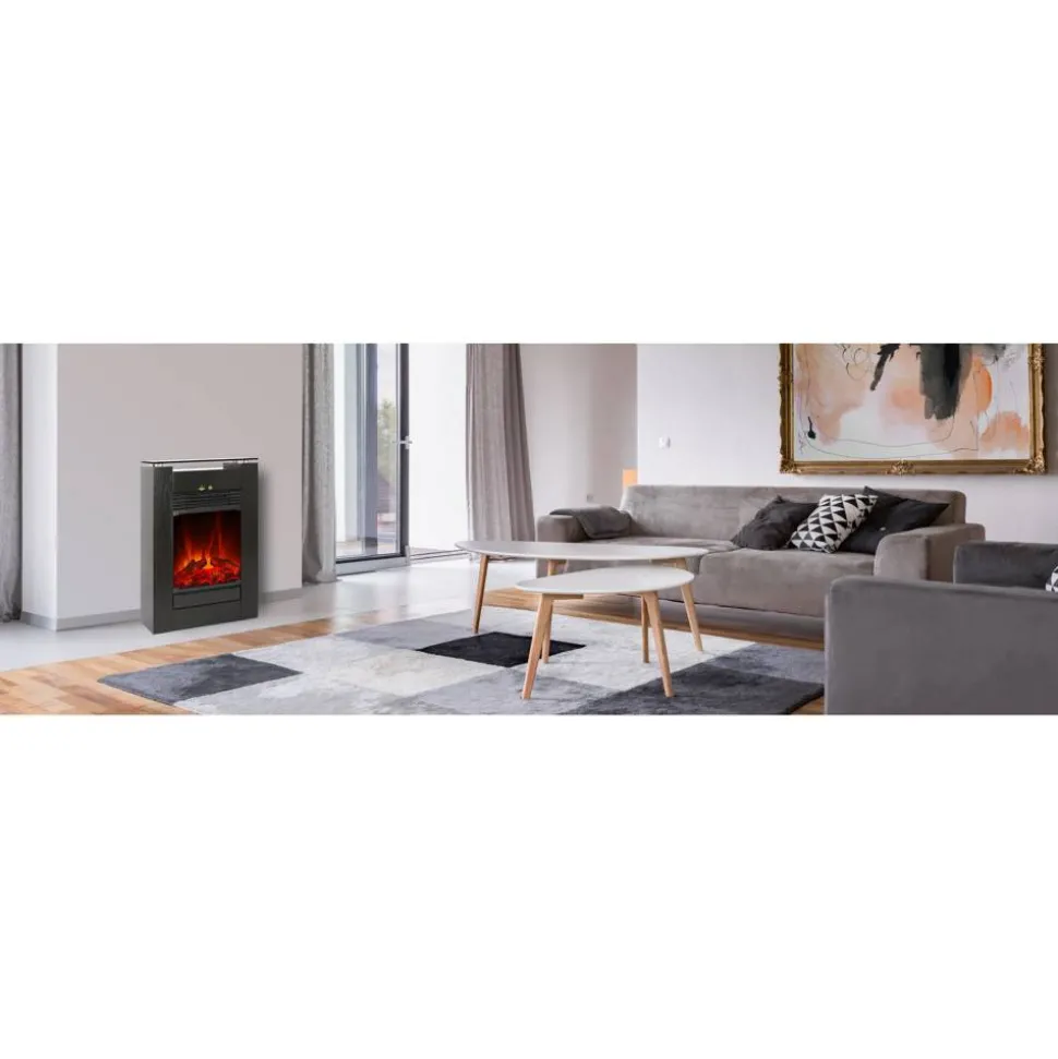 Elektrokamin 'Tessin' schwarz 2 kW