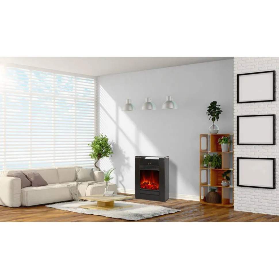Elektrokamin 'Tessin' schwarz 2 kW