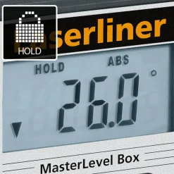 Elektronik-Wasserwaage magnetisch digital 'MasterLevel Box'