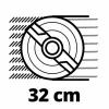 Elektro-Rasenmäher 'GC-EM 1232' 1200 W, bis 300 m²