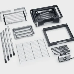 Elektro-Standgrill 'Senoa' schwarz 3000 W 41 x 91 x 62 cm