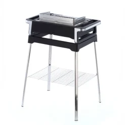 Elektro-Standgrill 'Senoa' schwarz 3000 W 41 x 91 x 62 cm