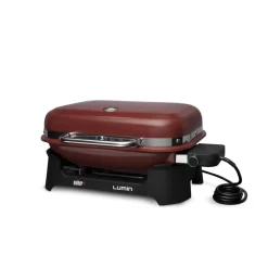 Elektro-Tischgrill 'Lumin' rot 2200 W