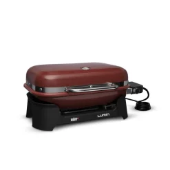Elektro-Tischgrill 'Lumin' rot 2200 W