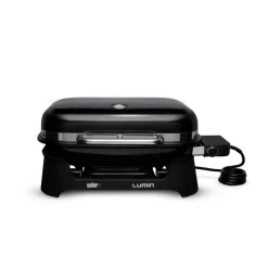 Elektro-Tischgrill 'Lumin' schwarz 2200 W