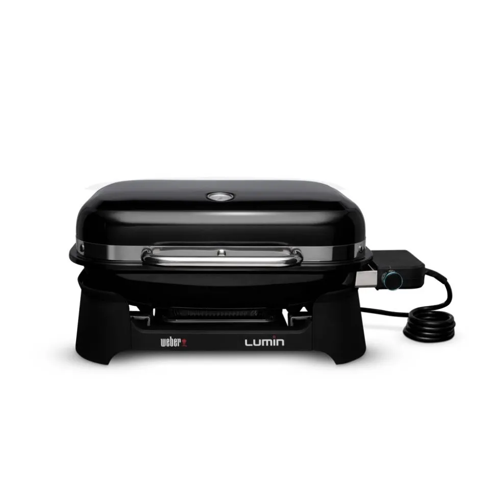 Elektro-Tischgrill 'Lumin' schwarz 2200 W
