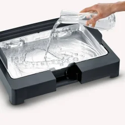 Elektro-Tischgrill 'PG 8565' schwarz 2200 W 52,2 x 15 x 39,3 cm