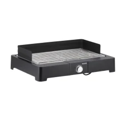Elektro-Tischgrill 'PG 8560' schwarz 2200 W 39 x 15 x 52 cm