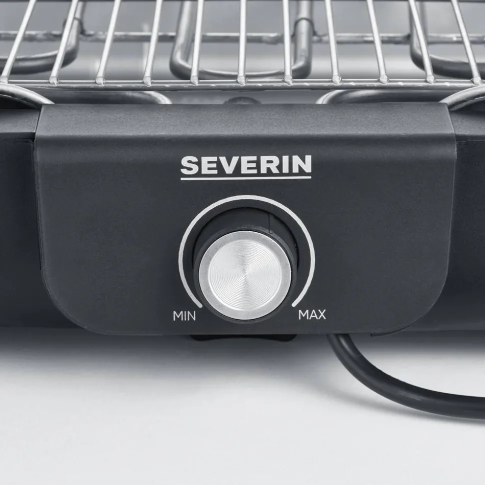 Elektro-Tischgrill 'PG 8554' schwarz 2300 W 35 x 10 x 43 cm