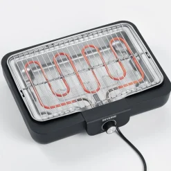 Elektro-Tischgrill 'PG 8554' schwarz 2300 W 35 x 10 x 43 cm