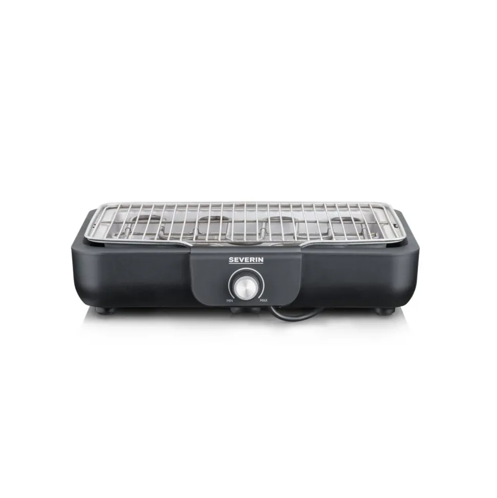 Elektro-Tischgrill 'PG 8554' schwarz 2300 W 35 x 10 x 43 cm