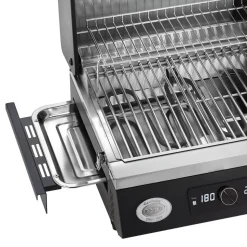 Elektro-Tischgrill 'Videro E2-P' schwarz 2800 W