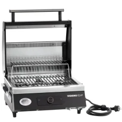 Elektro-Tischgrill 'Videro E2-P' schwarz 2800 W