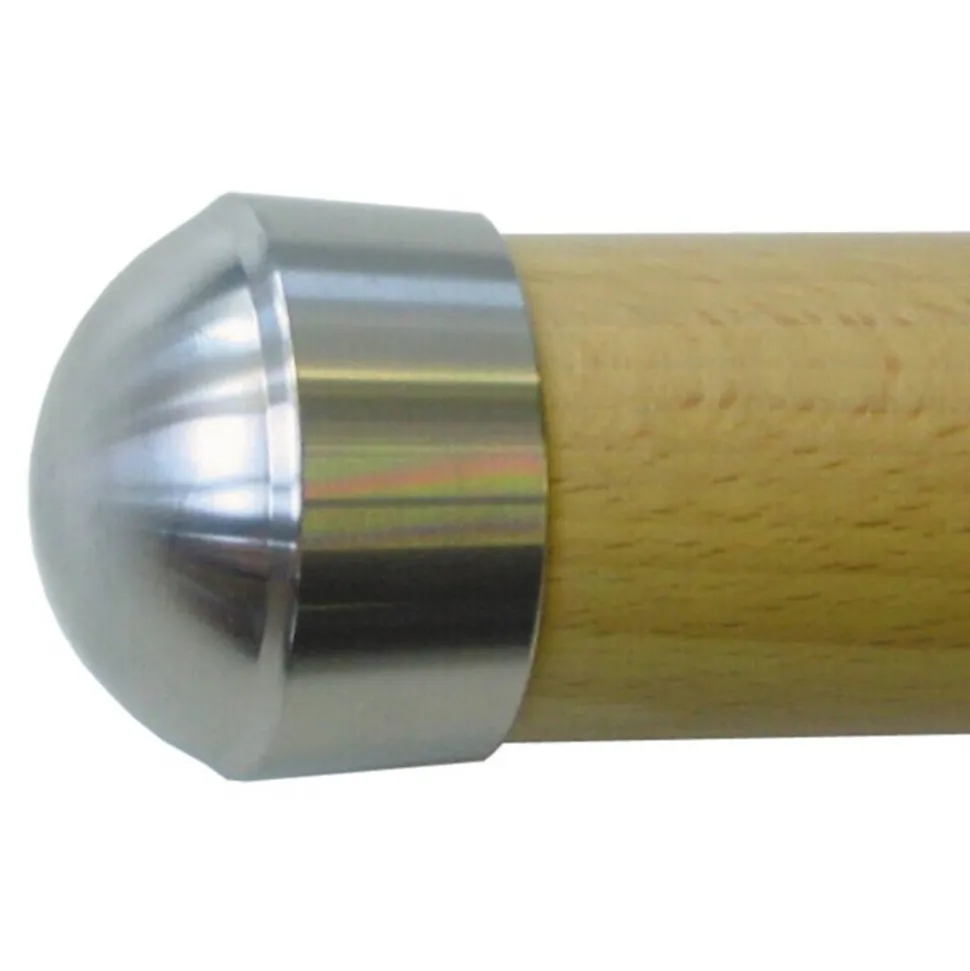 Endkappe E9 für Holzhandlauf Edelstahl Ø 42 mm