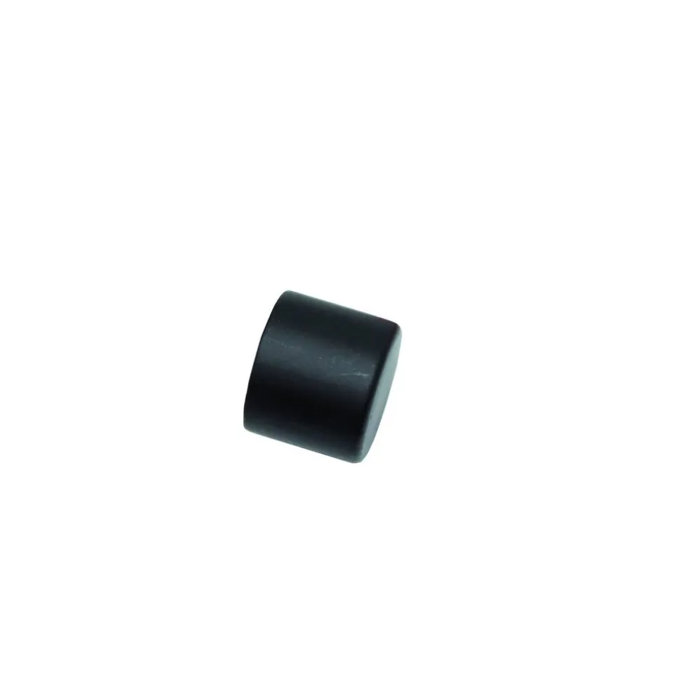 Endknopf für Gardinenstange 'Memphis' Ø 16 mm schwarz, 2er-Pack