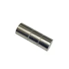 Endknopf für Gardinenstange 'Sol' zylinderförmig Ø 16 mm Edelstahl-Optik, 2er-Pack