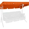Ersatzdach für Hollywoodschaukel 'Swingtex' terrakotta 210 x 145 cm