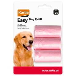 Ersatz-Hundekotbeutel rosa