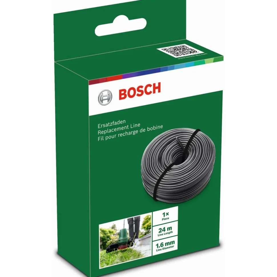 Ersatz-Trimmerfadenspule für Rasentrimmer 'ART 24/30' 1,6 mm x 24 m