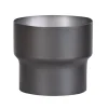 Erweiterung für Rauchrohre schwarz Ø 150/180 x 160 mm