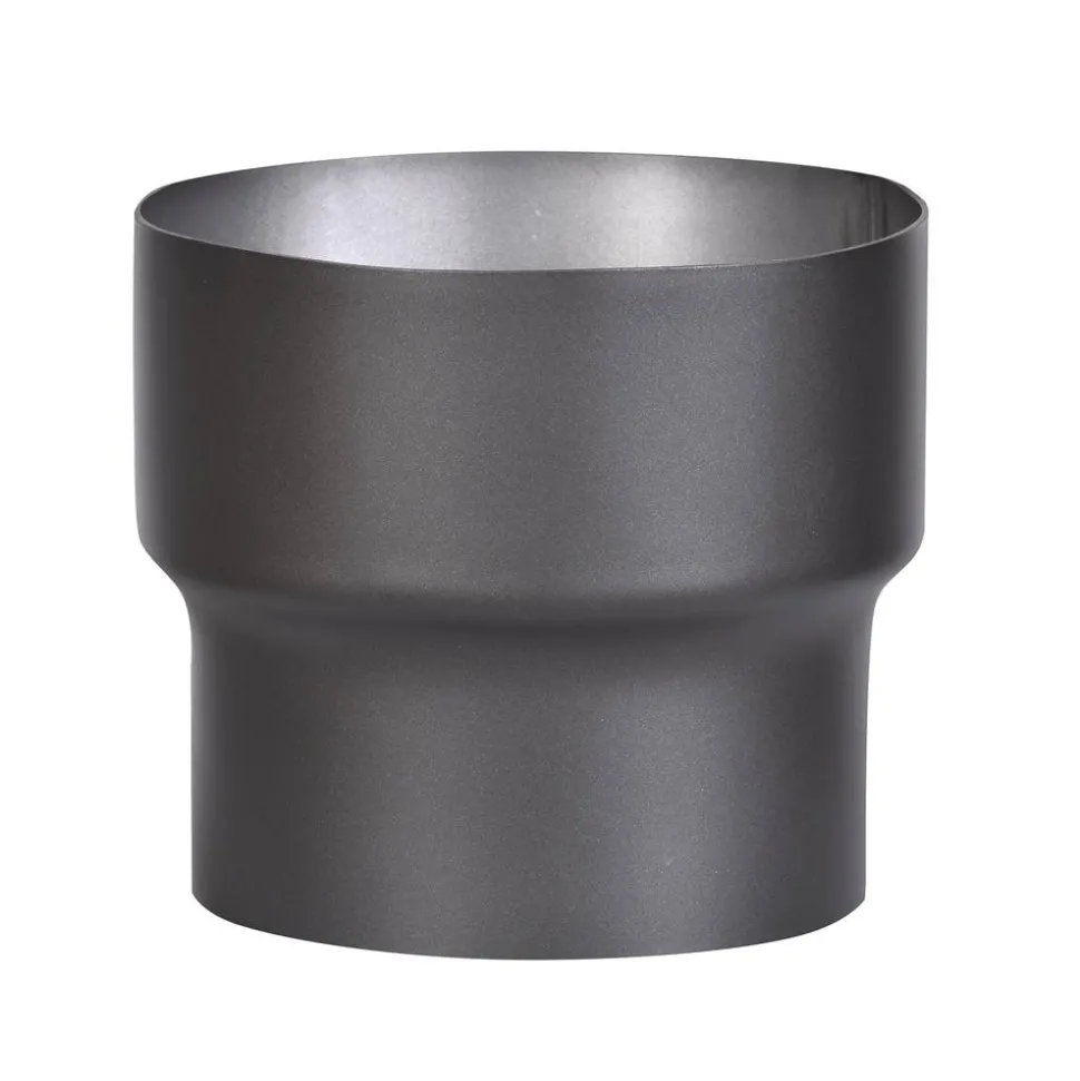 Erweiterung für Rauchrohre schwarz Ø 150/180 x 160 mm