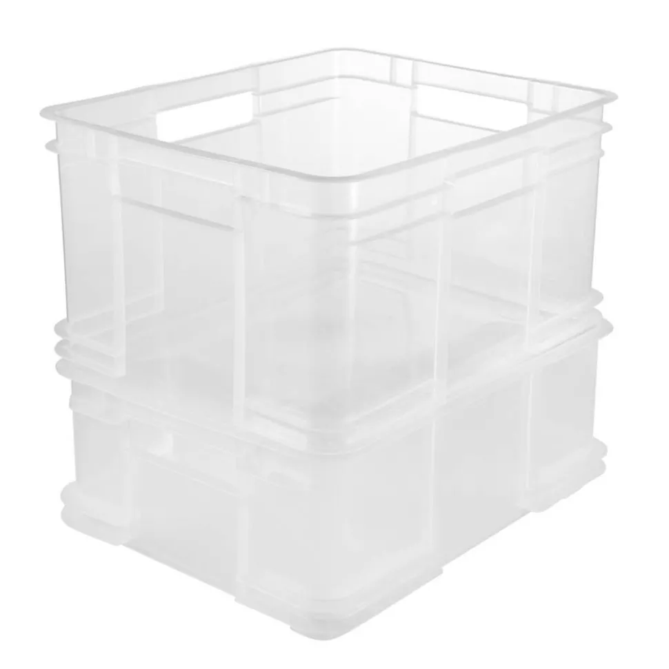Eurobox L transparent 43 x 35 x 17,5 cm 20,5 l
