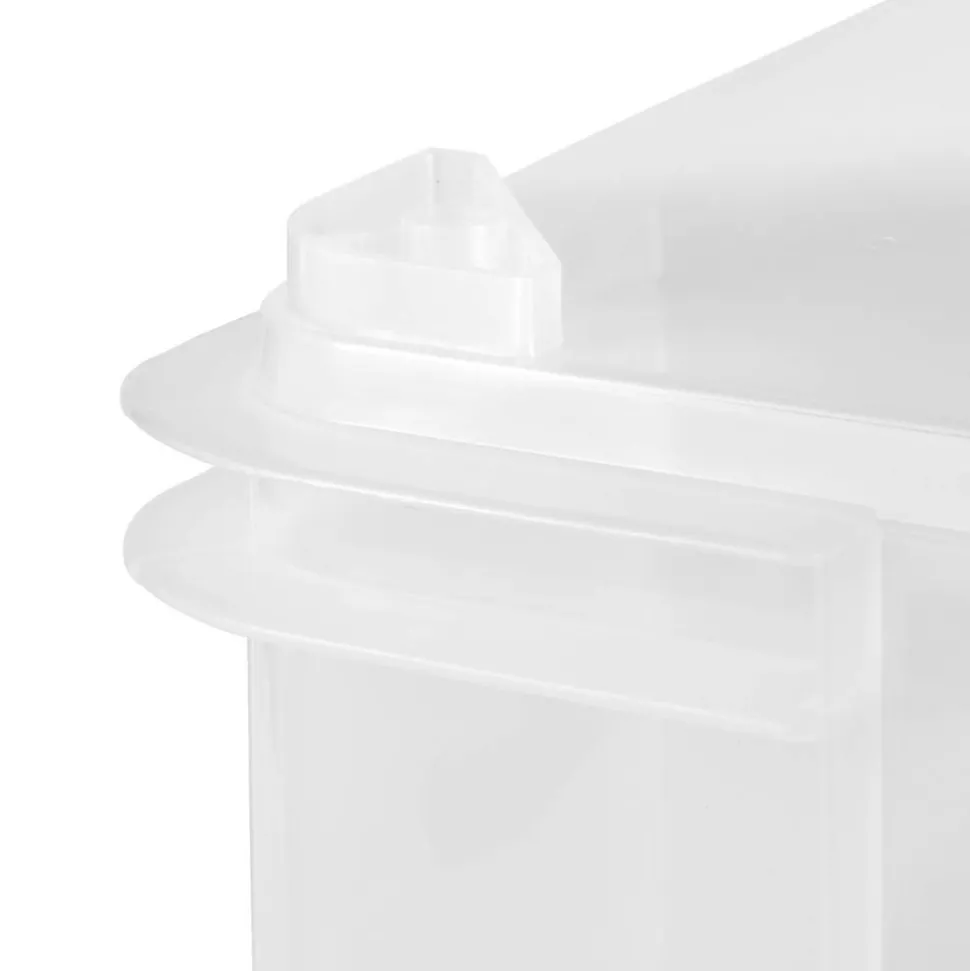 Eurobox L transparent 43 x 35 x 17,5 cm 20,5 l