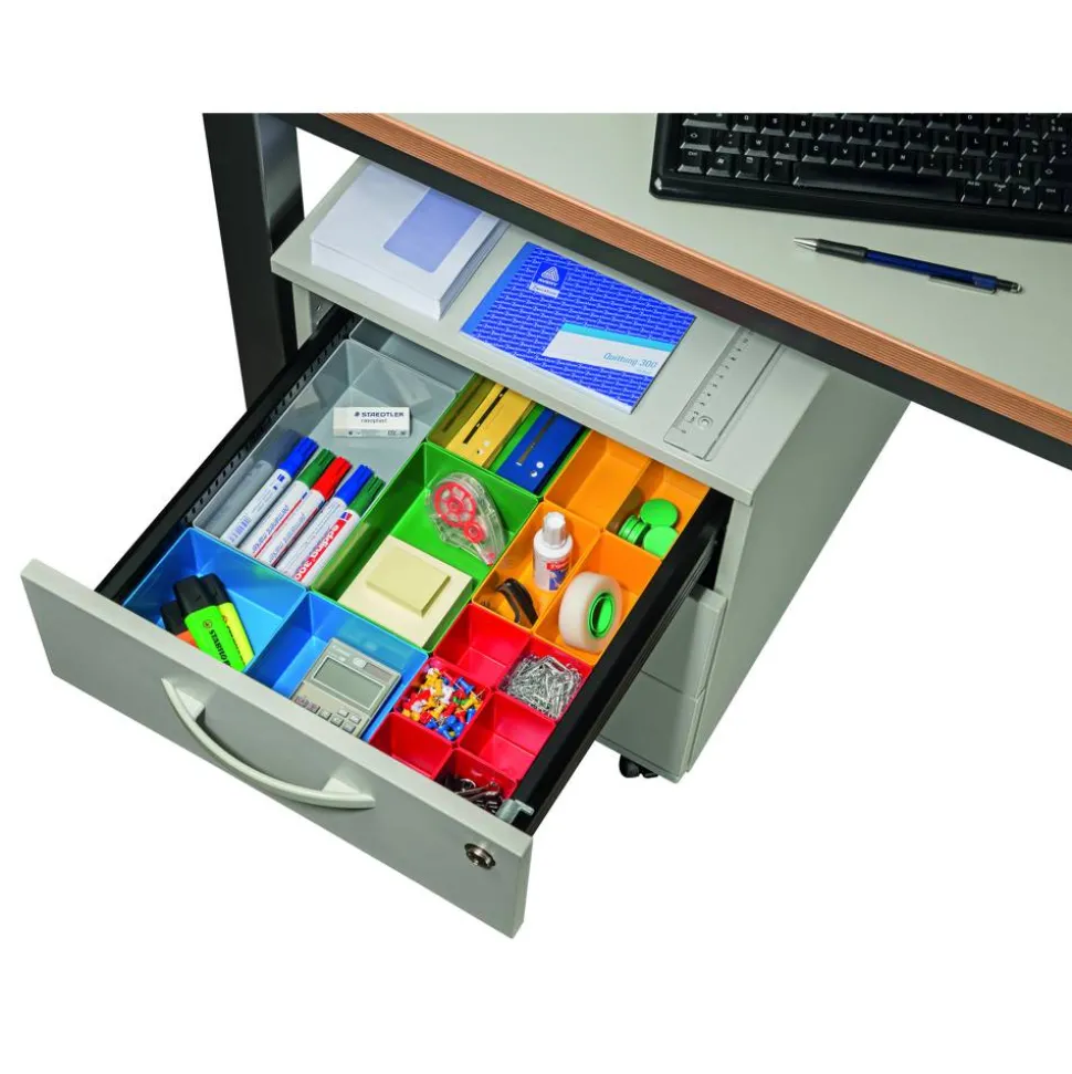 EuroPlus Schubladen-Set + Anti-Rutschf. 'Set 63/22 (Insert)' 21-teilig
