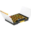 EuroPlus Sortimentskasten 'Basic S47/7-36' schwarz 46,5 x 37,5 x 7,2 cm