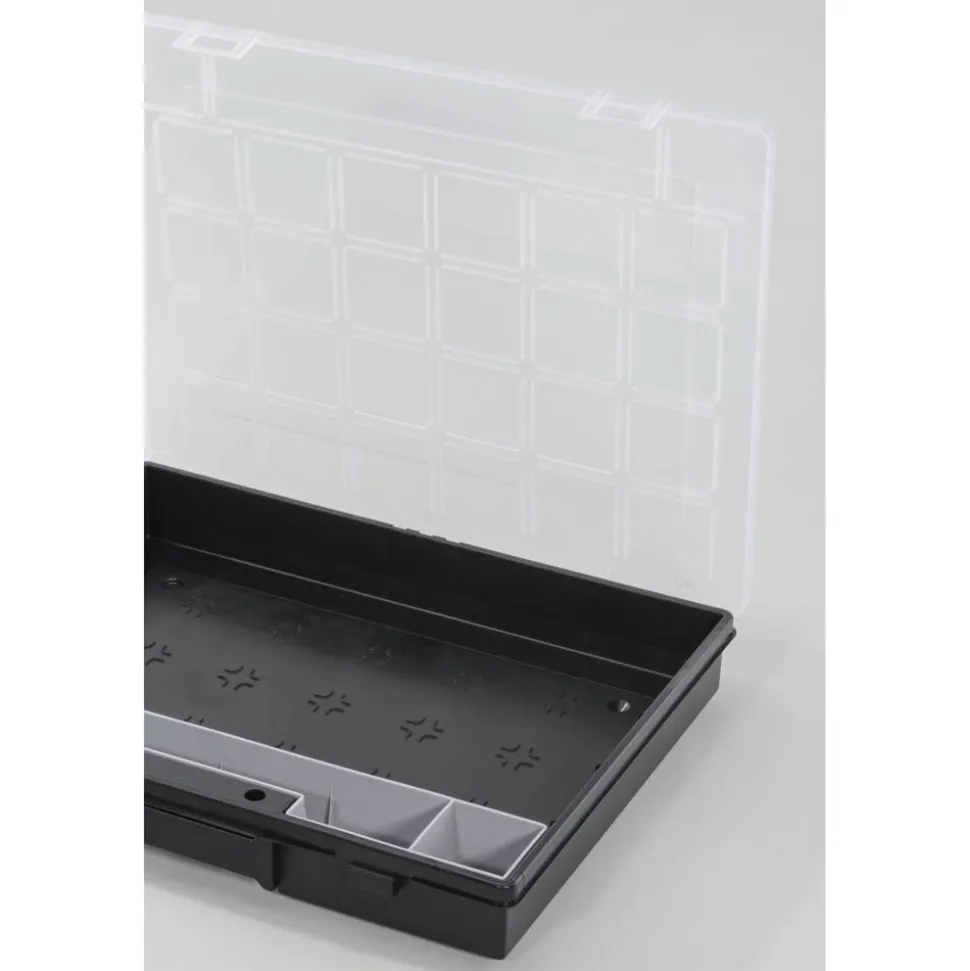 EuroPlus Sortimentskasten 'Flex 37-3' schwarz 37 x 29,5 x 5,5 cm
