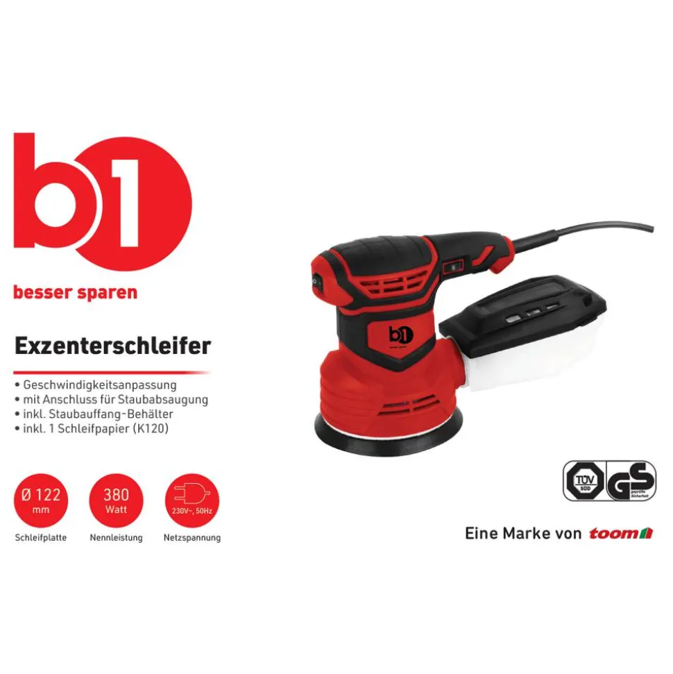 Exzenterschleifer 380 W