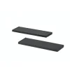 Fachboden-Set für Lochwände und Hängeschränke 39,3 x 13,8 x 2 cm, 2 Stück