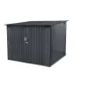 Fahrradbox Stahl 204 x 206 x 145/163 cm