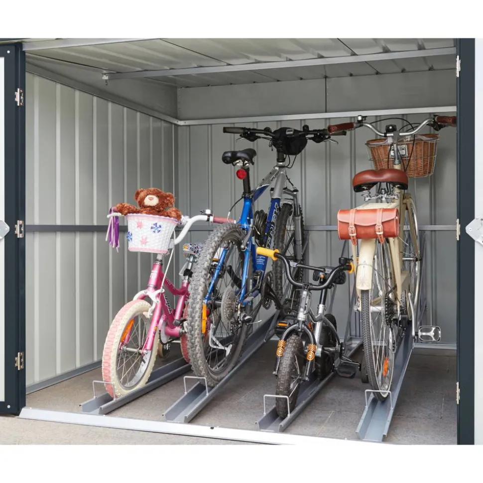 Fahrradgarage 'Family' für 4 Fahrräder 202 x 188 x 165 cm