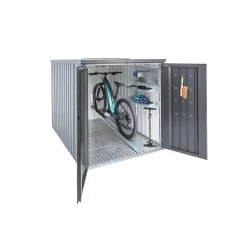 Fahrradgarage 'Gr. L' dunkelgrau 145 x 151 x 203 cm