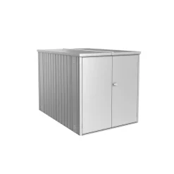 Fahrradgarage 'Gr. L' silber 145 x 151 x 203 cm