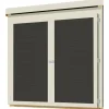 Fahrradgarage terragrau 162 x 216 cm
