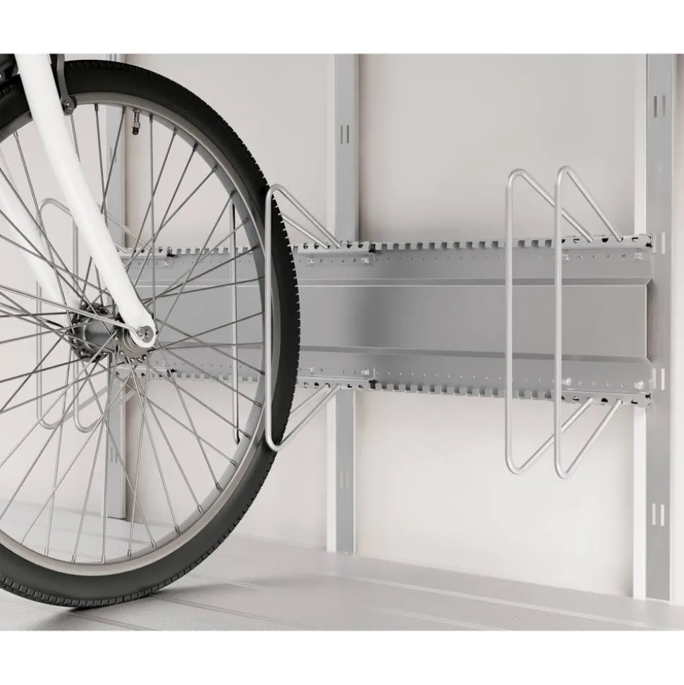 Fahrradhalter 'Euroline 960' waagerecht für Gerätehaus