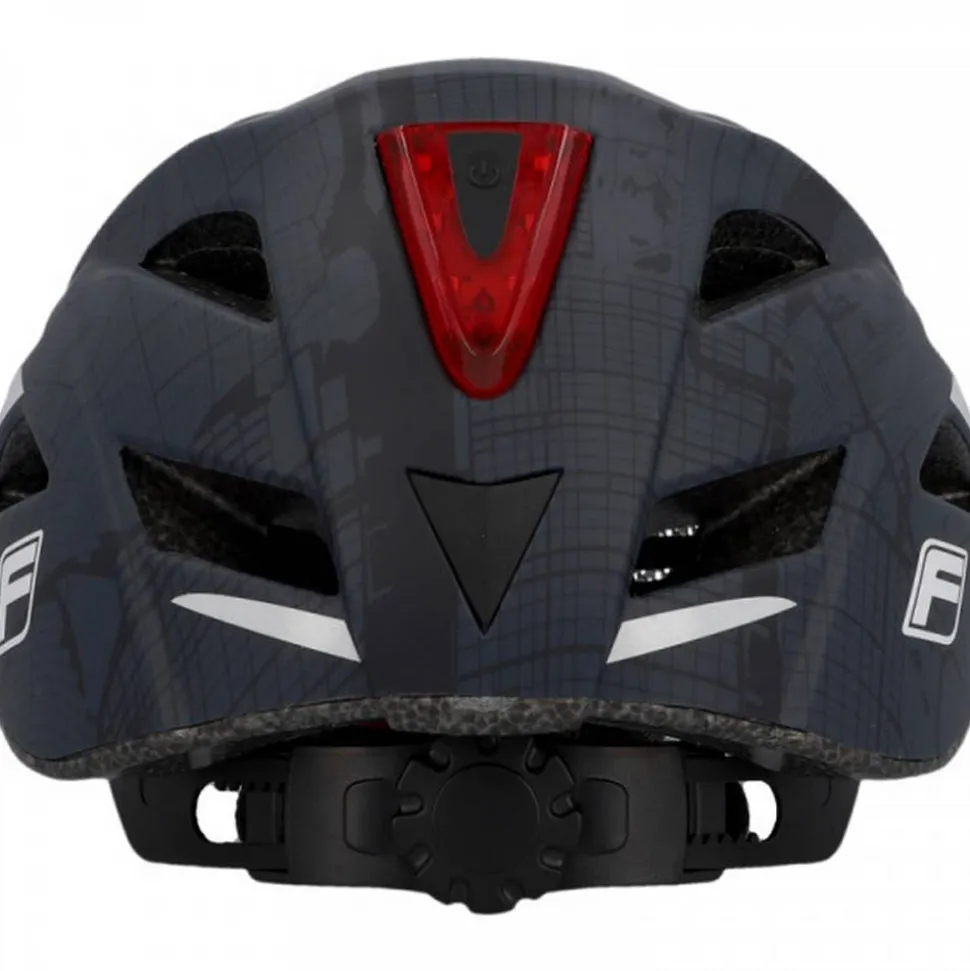 Fahrradhelm 'Urban Plus' anthrazit Größe S/M 52-59 cm