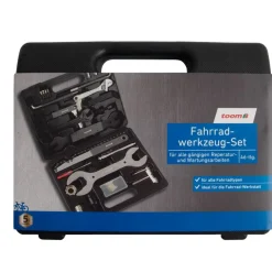 Fahrradwerkzeug-Set 46-teilig, Aufbewahrungskoffer