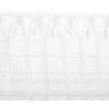 Faltenband Bleistift-/Smokfalte transparent Meterware 150 mm