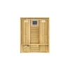 Fasssauna '198 Sparset 2' natur 9,0 kW OS-Ofen Steuerung Glastür 210,5 x 255,5 x 217,5 cm