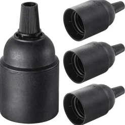 Fassung 'Home Sweet Home' E27 Classic schwarz