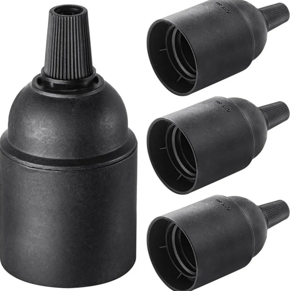 Fassung 'Home Sweet Home' E27 Classic schwarz